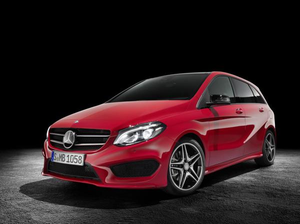 Mercedes Benz releases images of B Class facelift, India launch in 2015