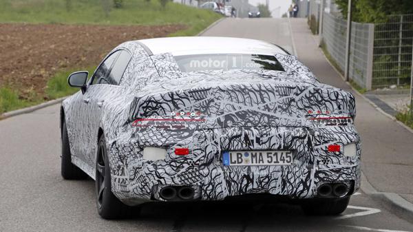Mercedes-AMG continues to test its four-door GT