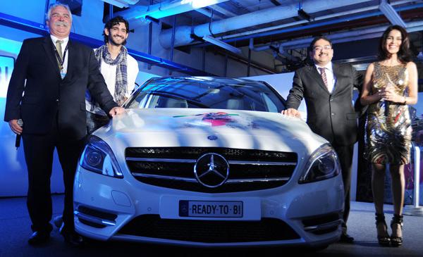 Mercedes-Benz B-Class unveiled in Kerala