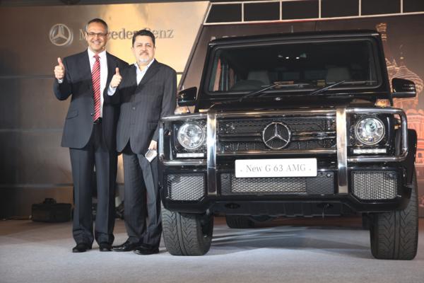 Mercedes-Benz pulls off the curtains from new G63 AMG in India.