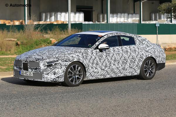   Mercedes CLS spotted on test again 