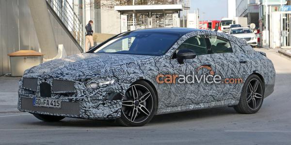 Mercedes-Benz continues to test the next CLS-Class