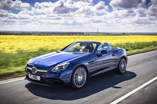   Base spec Mercedes SLC 180 launched in the UK