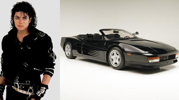 Michael Jackson owned Ferrari up for auction