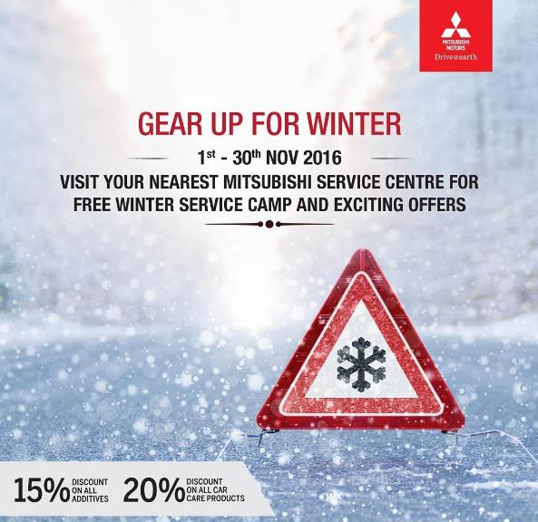 Mitsubishi India begins their winter service camp