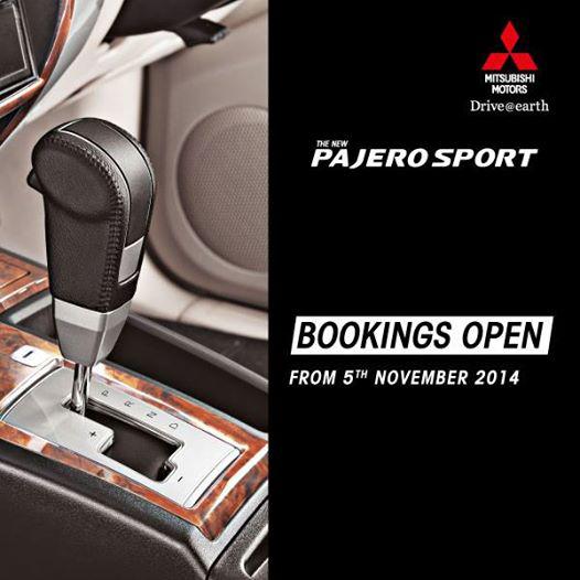 Mitsubishi Pajero Sport AT teased; bookings open