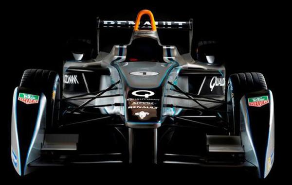 Much awaited Formula E car showcased in Las Vegas