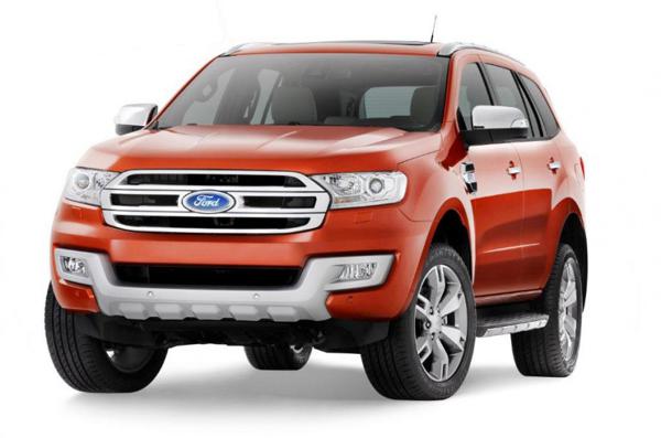 New 2015 Ford Endeavour Front Face