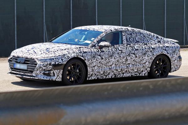 New Audi A7 spotted on test