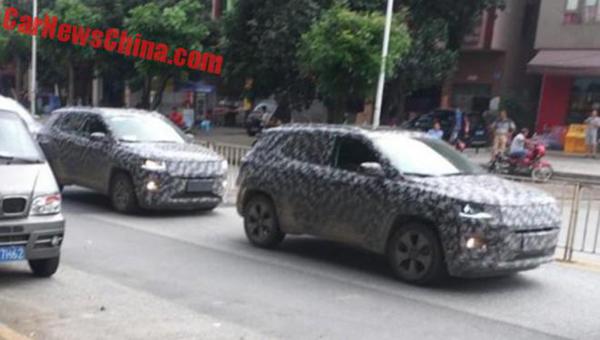 New Jeep Compass spotted on test