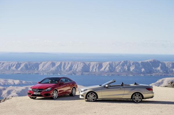Mercedes CLS 250 CDI and E-Class Cabriolet