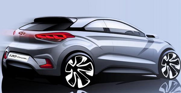 New-gen Hyundai i20 Coupe's sketch revealed