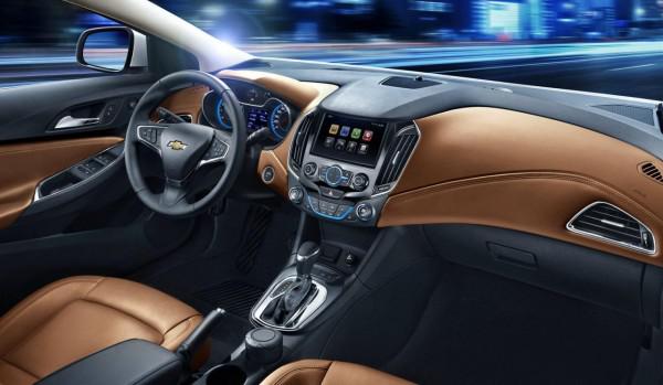 New generation Chevrolet Cruze interior images revealed
