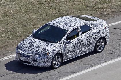 New generation Volt from Chevrolet undergoes tests