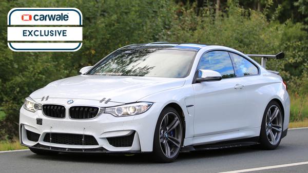 New version of BMW M4 spotted testing 