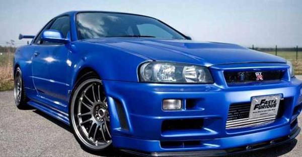 Nissan Skyline GT-R R34 driven by Paul Walker in Fast and Furious 4 is up for sa