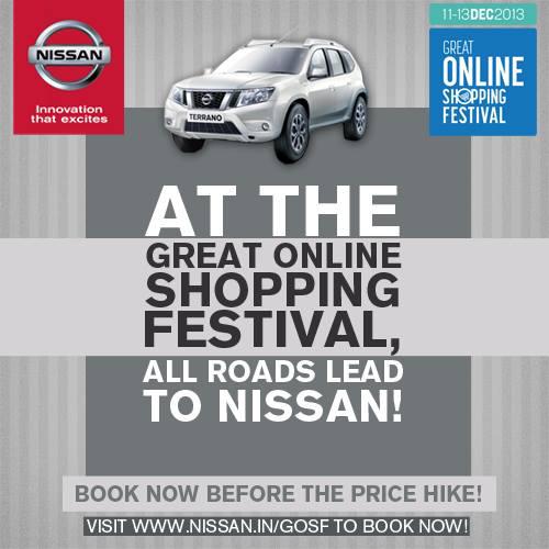 Nissan confirms association with Great Online Shopping Festival