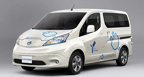 Nissan unveils e-NV200 commercial van