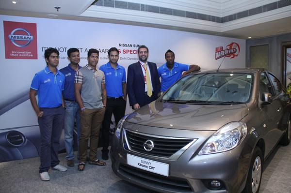 Nissan Motor India partners with IPL team Delhi Daredevils
