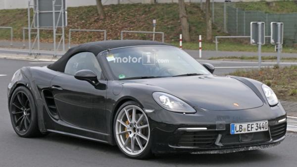Porsche tests 718 Boxster GTS on the Nurburgring