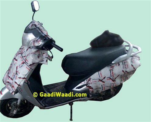 Premium Scooter from Hero MotoCorp with Telescopic Suspension Spied