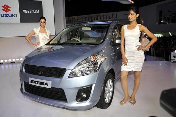  Presence of Maruti Suzuki Ertiga since 2012 Auto Expo