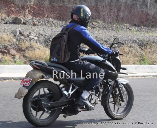 Pulsar 150 Naked SportsSpied, to get Triple Spark  