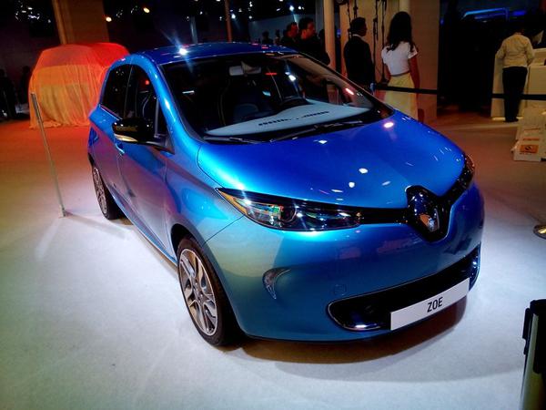Renault ZOE at Auto Expo 2014
