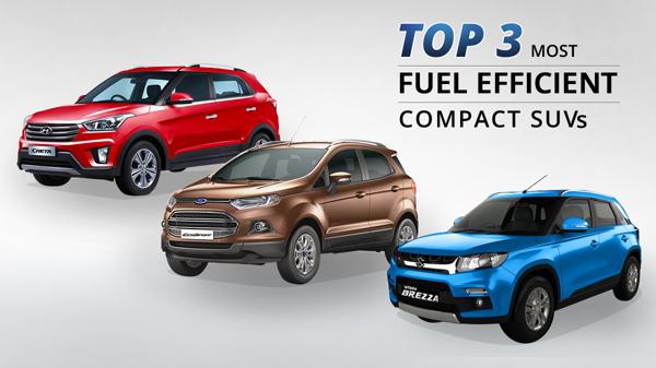 Revealed: Top 3 most fuel efficient compact SUVs 