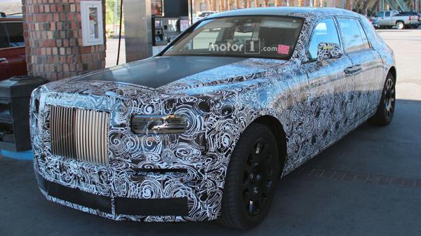 Rolls-Royces next-gen Phantom spotted testing in the USA 