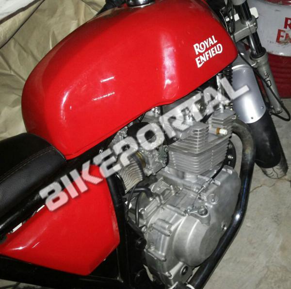 Royal Enfield Continental GT with 750cc spotted undergoing test  