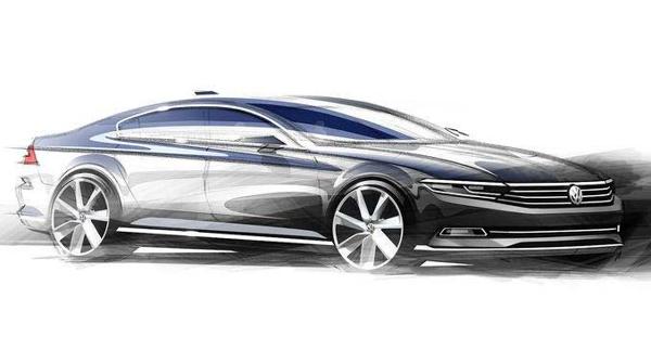 VW reveals teaser image of 2015 Passat ahead of its global online unveiling