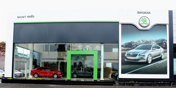 Skoda opens a redesigned dealership in Nagpur
