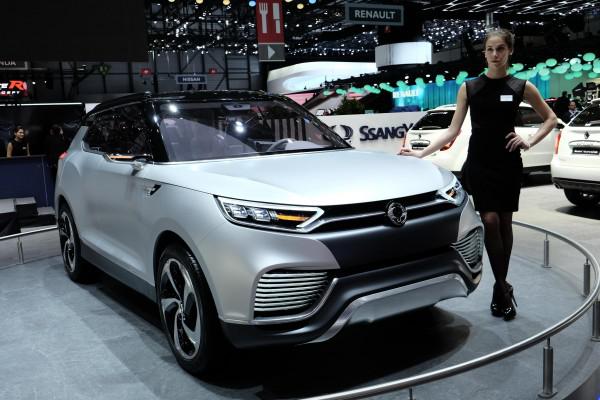 SsanGyong XLV Concept showcased at the 2014 Geneva Motor Show 