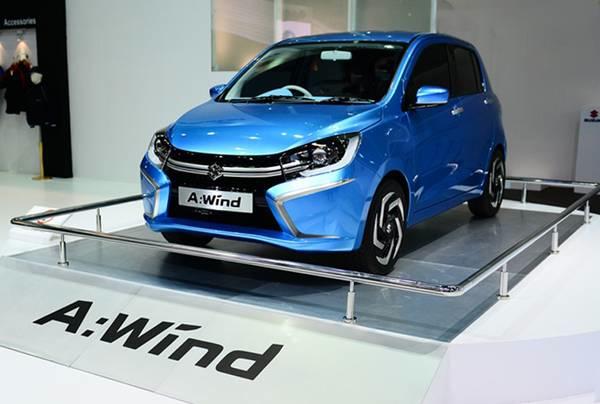 Suzuki A-Wind concept showcased at 2013 Thailand International Motor Expo
