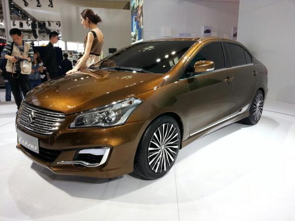 Suzuki Alivio Concept aka Ciaz debuts at 2014 Beijing Motor Show