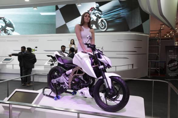 TVS Draken X21 concept unveiled at Auto Expo 2014