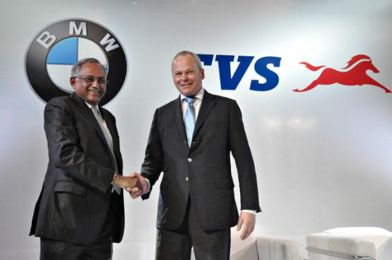 TVS and BMW's sub 500 cc India bound bike revealed