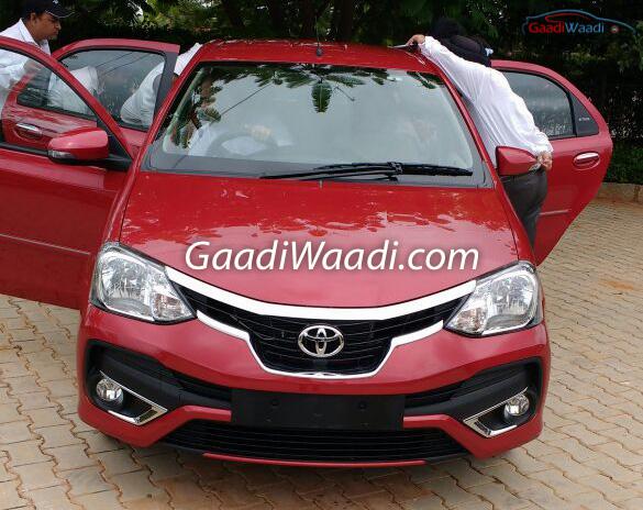 Toyota Etios facelift revealed inside out before official launch