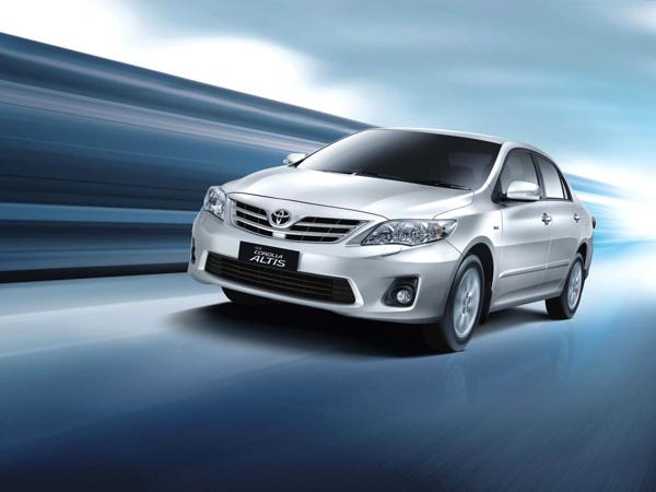 Toyota halts Corolla Altis production