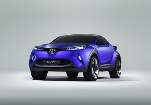 Toyota reveals C-HR Front View