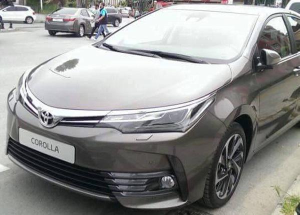 Toyota Corolla Altis facelift spotted in Turkey