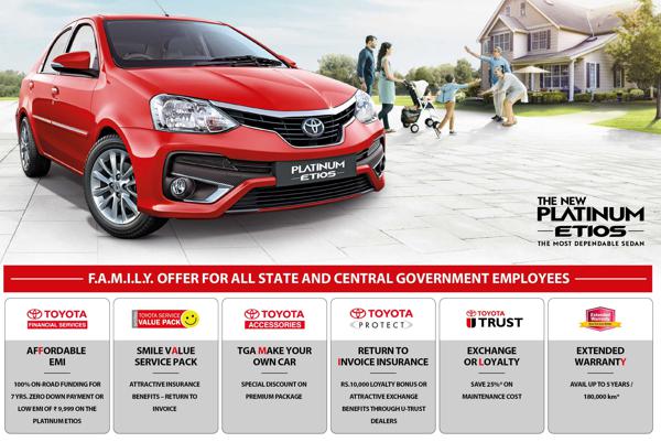 Toyota launches a new campaign for government employees CarTrade