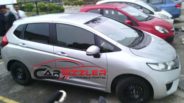 Upcoming Honda Jazz spotted testing in India