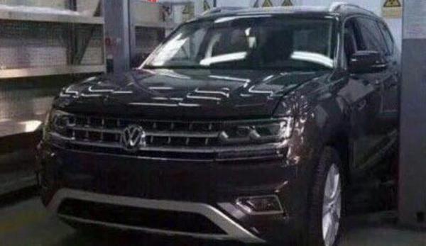 Volkswagenâ€™s new full size SUV spotted in China