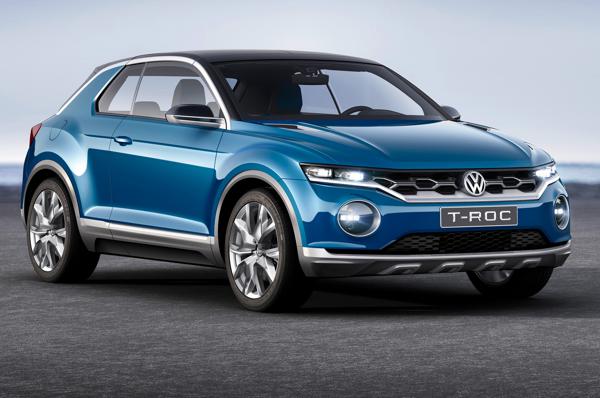 Volkswagen starts testing T-ROC SUV in Europe