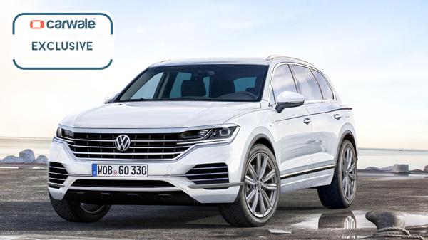We render Volkswagens next-generation Touareg