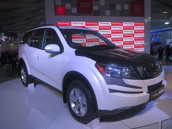 XUV 500 Hybrid showcased at the Auto Expo 2014