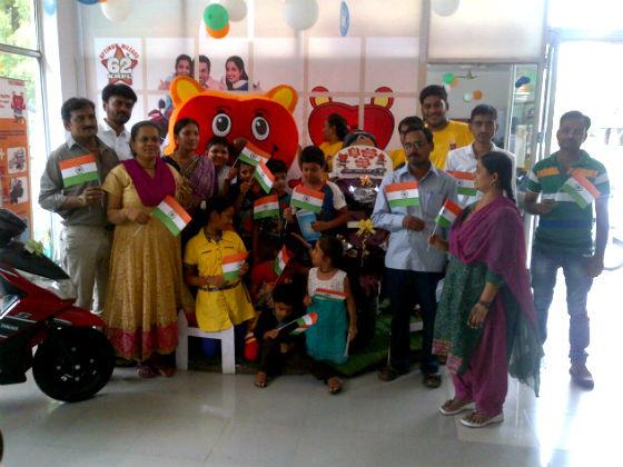 Yamaha India organises Independence Day carnival for kids