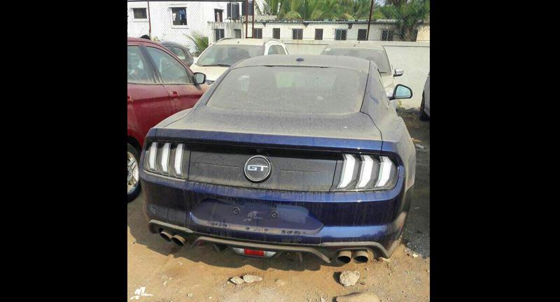 2018 Ford Mustang spotted in India